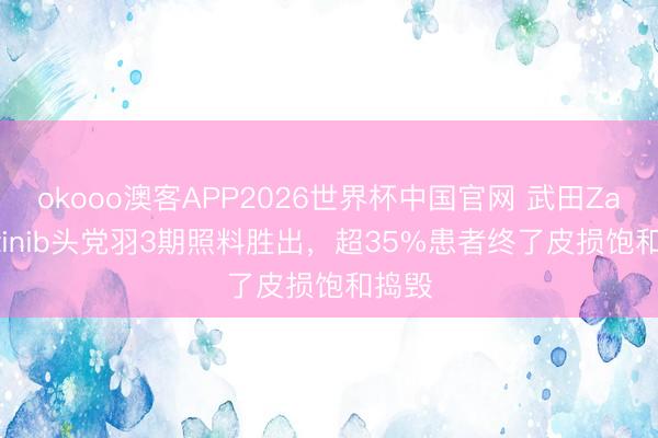 okooo澳客APP2026世界杯中国官网 武田Zasocitinib头党羽3期照料胜出，超35%患者终了皮损饱和捣毁